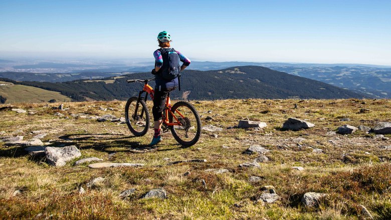 Mountainbiken auf den Schwaigen am Wechsel, © Wexl Trails