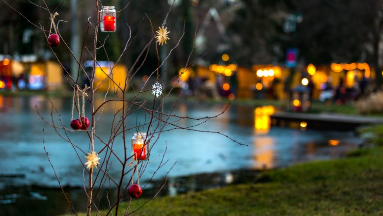 Adventmarkt in Aspang am Teich, © Wiener Alpen/Christian Kremsl