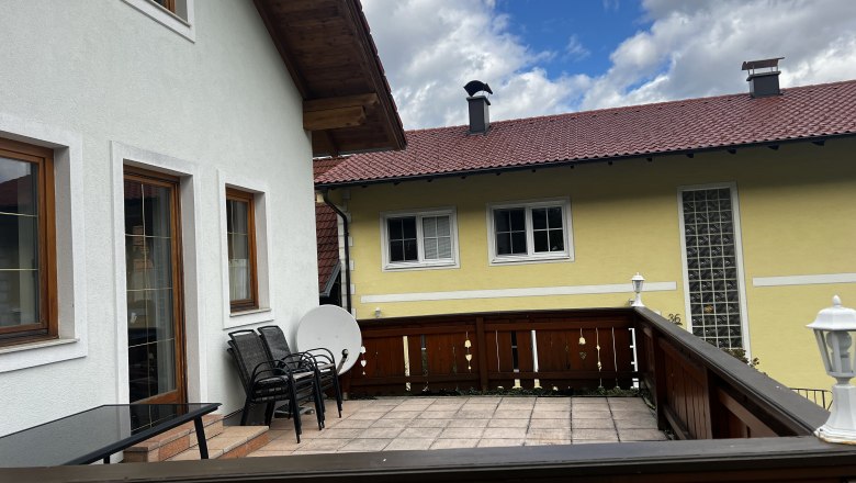 Terrasse vom Apartement, &copy; Andrea Tauchner