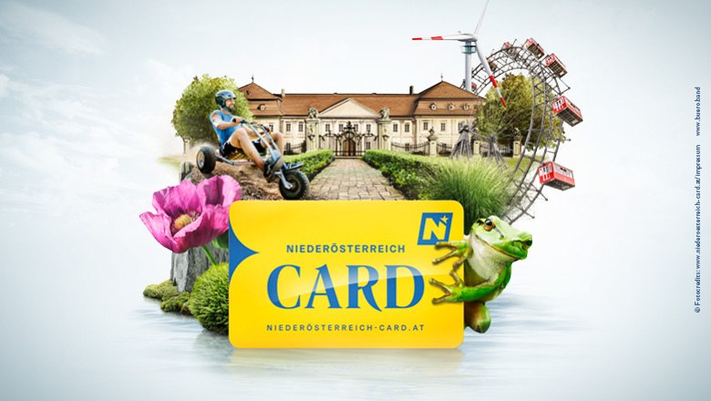 Die Niederösterreich Card mit vielen Vorteilen, © Niederösterreich Card