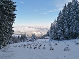Unterwegs am Kampstein &uuml;ber dem Nebelmeer, &copy; Wiener Alpen in Nieder&ouml;sterreich - Wechsel