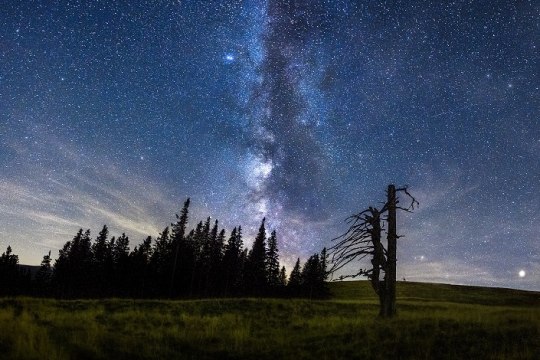 Nachthimmel über Feistritzer Schwaig, © Wiener Alpen, Christian Kremsl